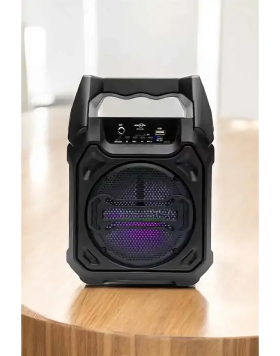 Güçlü Ve Şarj Edilebilir Bluetooth Hoparlör 6.5 İnç