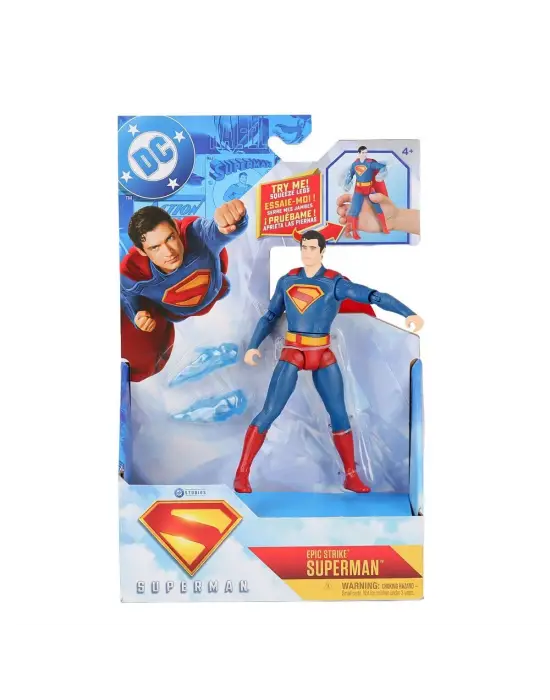 Omarı Efsanevi Saldırı Superman Figürü