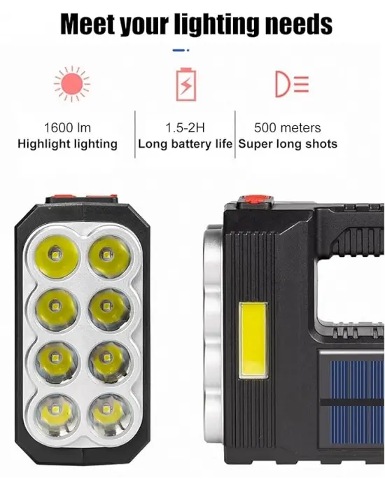 Güneş Enerjili Kamp Av Feneri