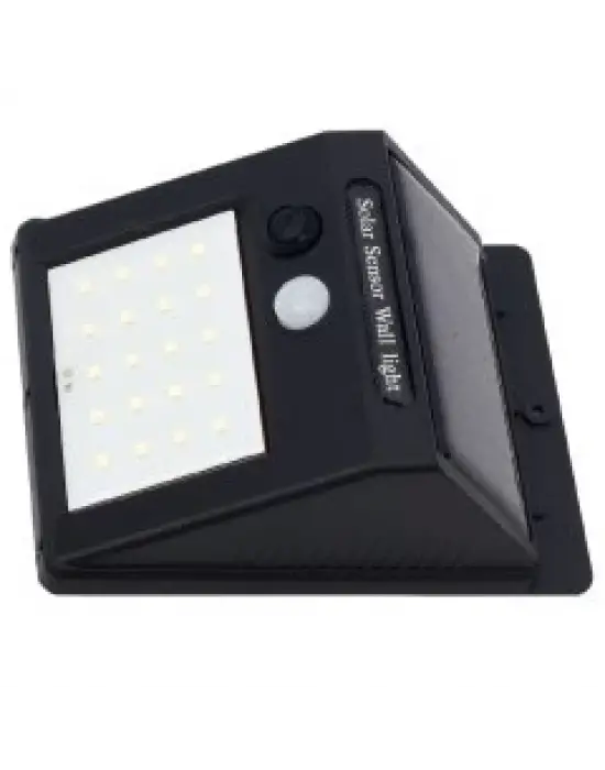 Omarı Güneş Enerjili Sensörlü Duvar Lambası Led Aplik