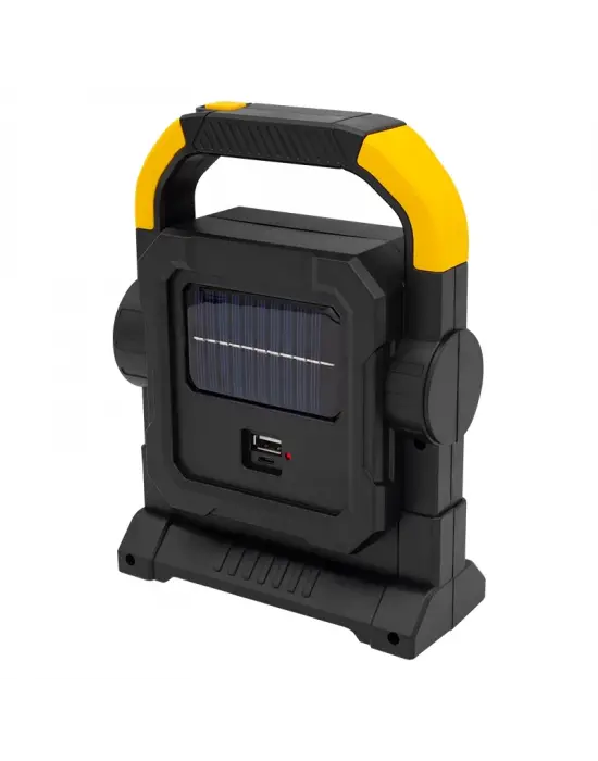 Omarı 3 Çalışma Modlu Solar Taşınabilir Cob LED Lamba