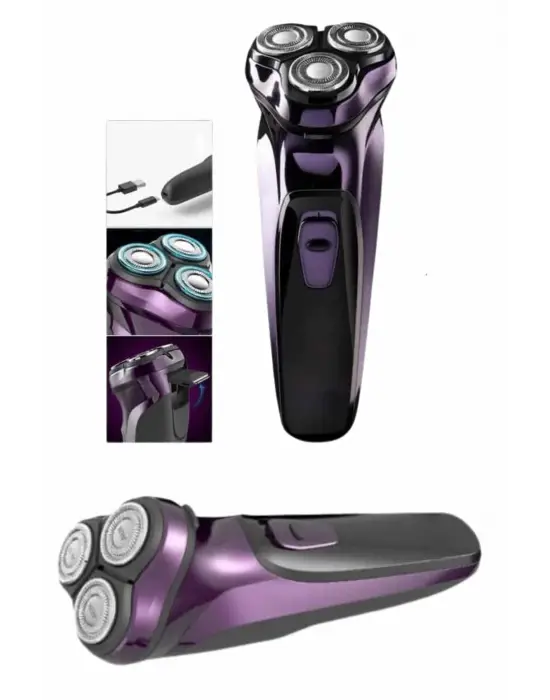 Günlük Kullanıma Uygun Profesyonel Tıraş Makinesi Döner Başlıklı