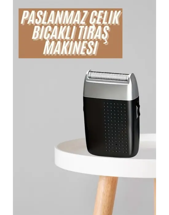 Günlük Sakal Tıraşına Uygun Tıraş Makinesi Elektrikli Şarj Edilebilir