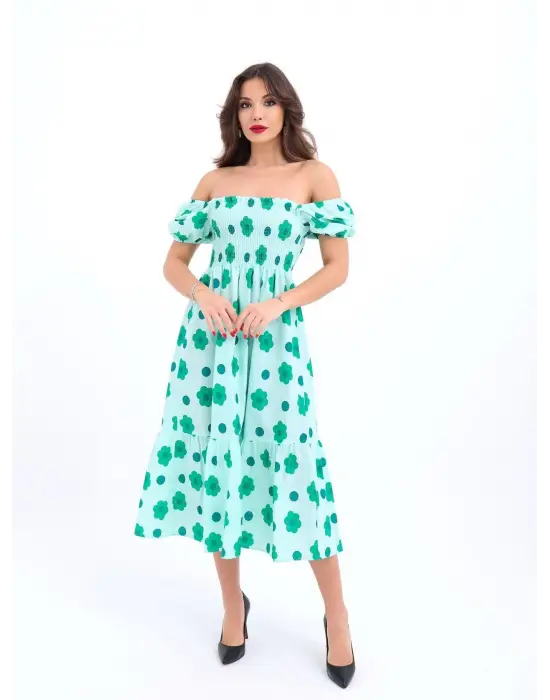 Omarı Zarif ve Şık Siyah Payetli Elbise