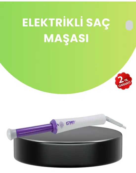 Gw Profesyonel Saç Kıvırıcı – 140-210°c Isı Ayarlı, Taşınabilir Tasarım