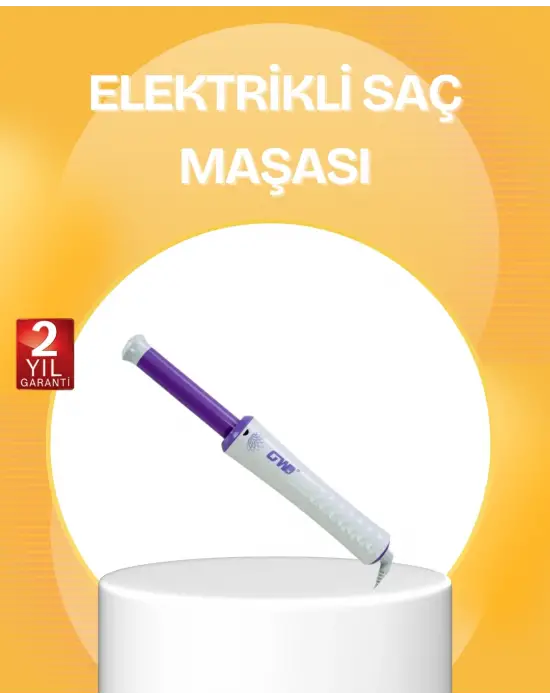 Gw Taşınabilir Saç Maşası – Tourmaline Seramik, Negatif İyon Teknolojisi