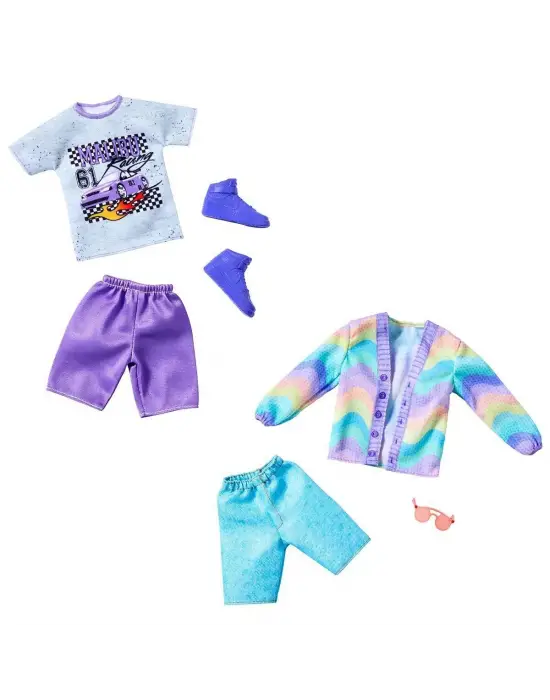 GWC31 Ken Fashion - Ken Kıyafet ve Aksesuar Seti