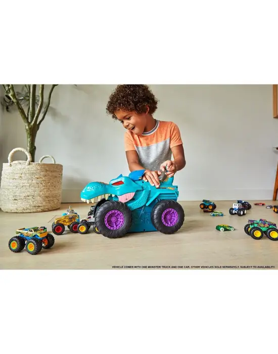 GYL13 Monster Trucks Araba Yiyen Mega Wrex, Hot Wheels Monster Trucks