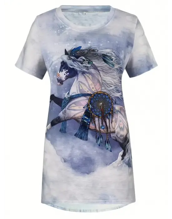 Omarı Şık Bisiklet Yaka Salaş Bluz