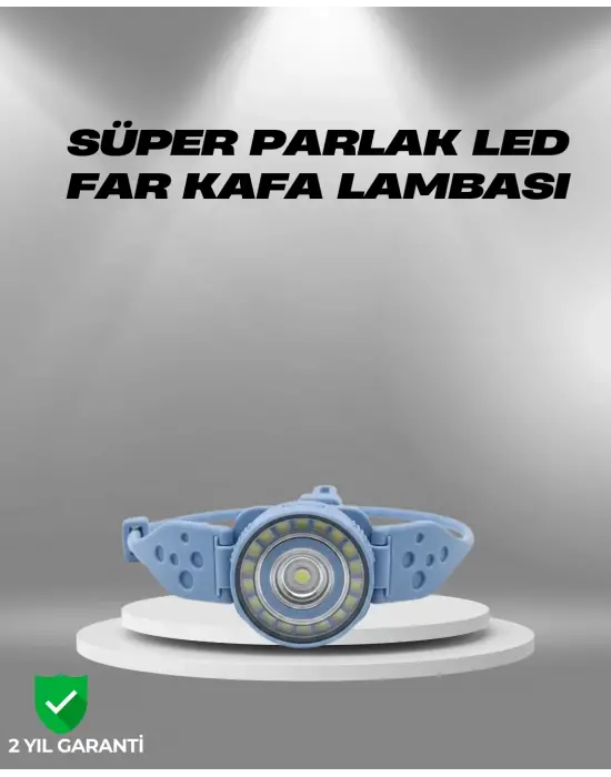 Hafif Ve Taşınabilir Kamp Kafa Lambası Ayarlanabilir Işık