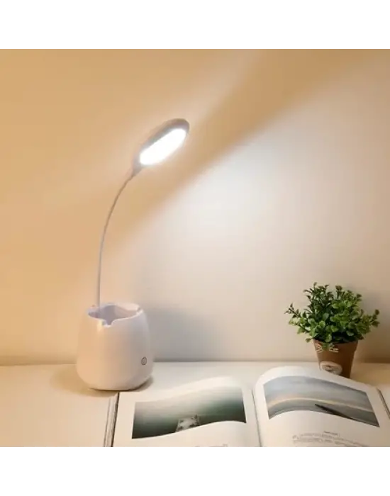 Halka Led Usb Şarjlı Masa Lambası