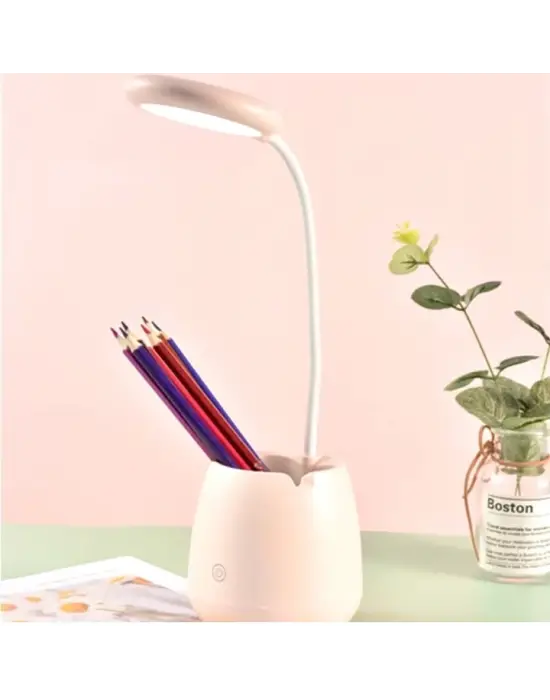 Halka Led Usb Şarjlı Masa Lambası