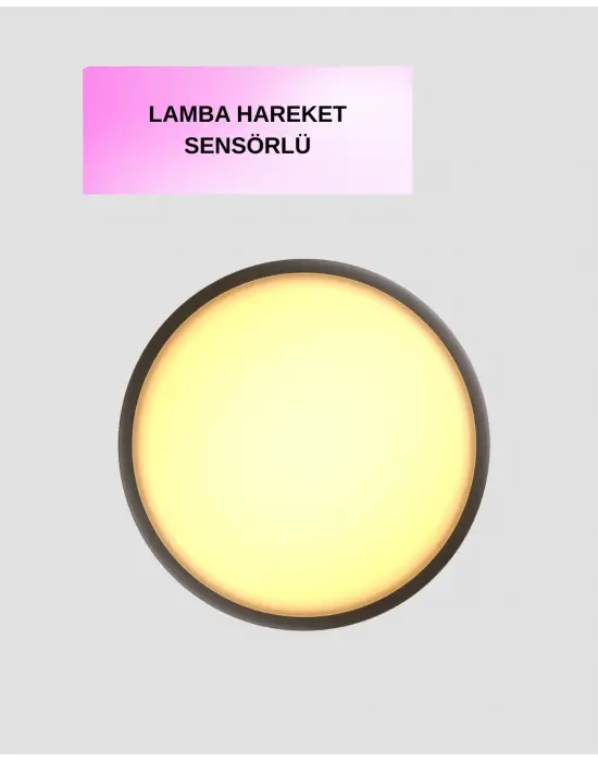 Hareket Algılayan Led Gece Lambası Mıknatıslı Duvar Montajlı