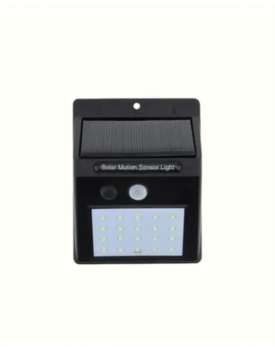 Hareket Sensörlü Solar Lamba | 120° Algılama Açısı, 3-4 Metre Mesafe, Suya Dayanıklı Led