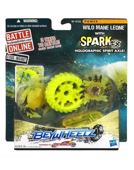 Omarı Hızlı ve Vahşi Mane Leone Beyblade Çember Savaşçısı