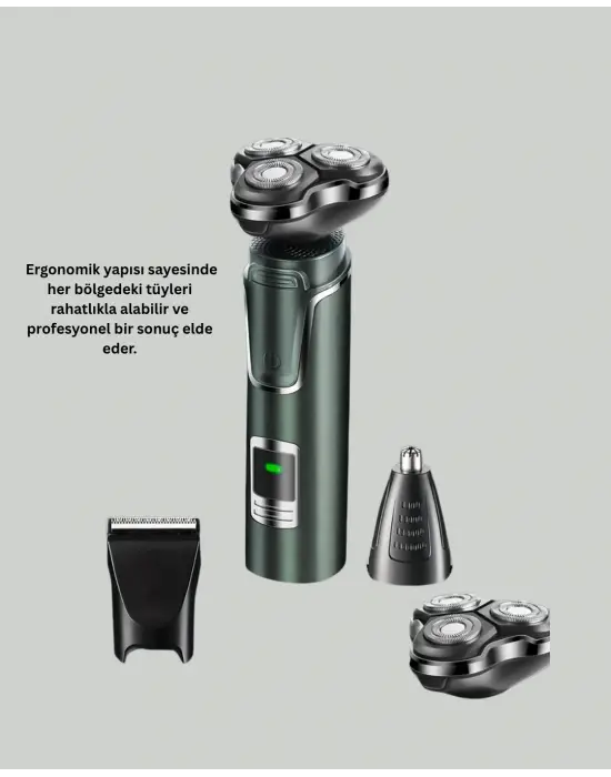 Hassas Bölgeler İçin Çok Fonksiyonlu Tıraş Makinesi