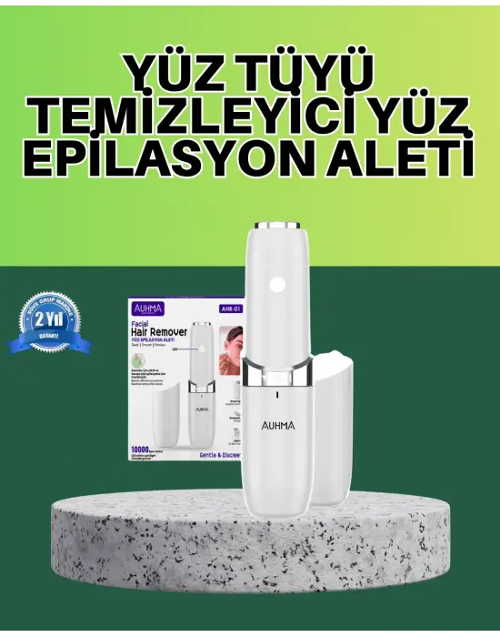 Hassas Ciltler İçin Led Destekli Yüz Epilasyon Cihazı