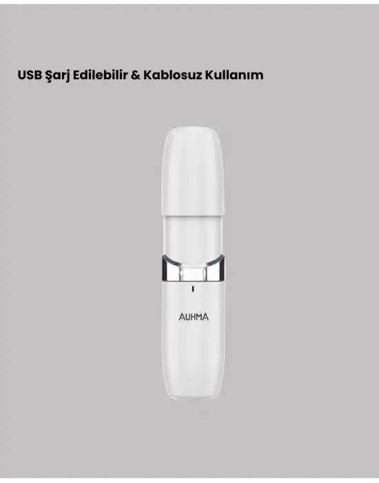 Hassas Ciltler İçin Led Destekli Yüz Epilasyon Cihazı