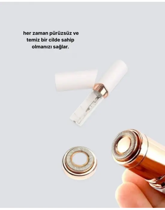 Hassas Ciltler İçin Yüz Epilatörü – Kaş Ve Bıyık