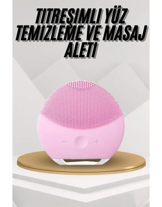 Hassas Ciltlere Özel Titreşimli Yüz Temizleme Ve Masaj Aleti
