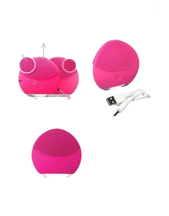 Hassas Ciltlere Özel Titreşimli Yüz Temizleme Ve Masaj Aleti