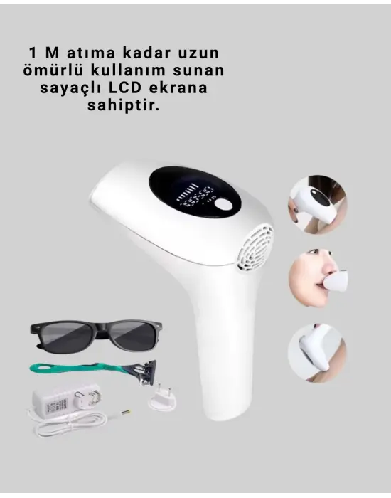 Hasuba Hs-262 Ipl Epilasyon Cihazı 5 Kademe 1m Atım