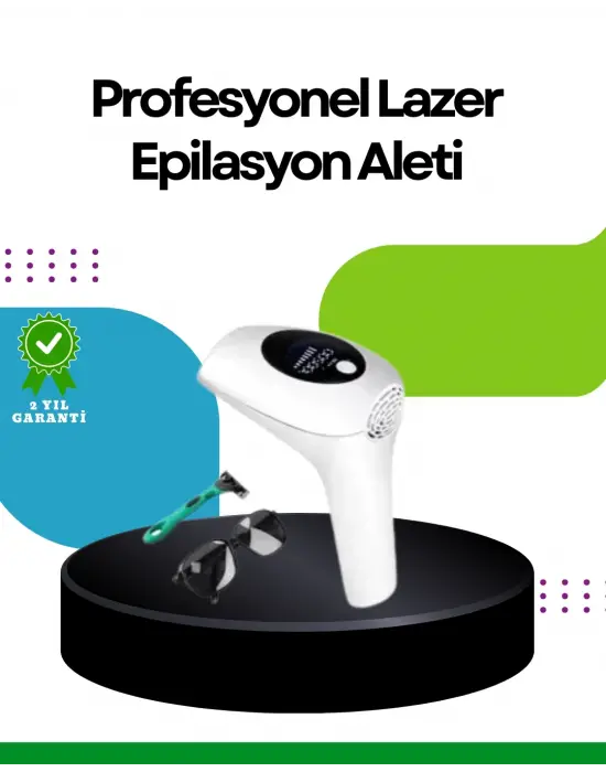 Hasuba Ipl Lazer Epilasyon Cihazı Hs-262 Kadın Ve Erkek İçin