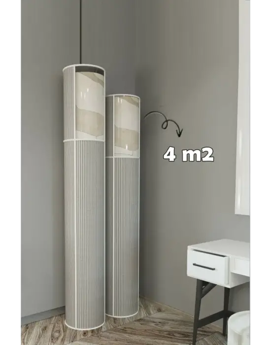 Hava Geçiren Pvc Pencereli , Kapasiteli, Toz Ve Nem Koruyucu Halı Kılıfı Hurcu – 4 M²