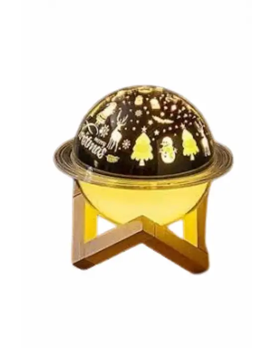 Hava Nemlendirici Renk Değiştiren Oda Kokusu Yıldızlı Projektör