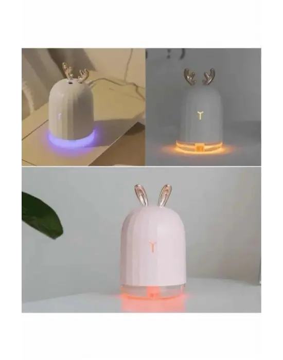 Hava Nemlendirici Ultrasonik Aromaterapi Difüzör Tavşan Nemlendirici