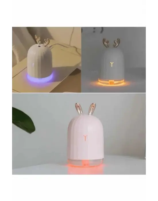 Hava Nemlendirici Ultrasonik Aromaterapi Difüzör Tavşan Nemlendirici