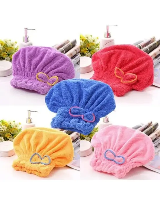 Havlu Saç Kurutma Bonesi