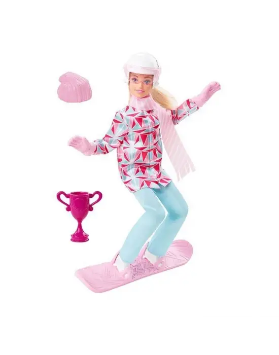 HCN30-HCN32 - BARBİE SNOWBOARDCU BEBEK