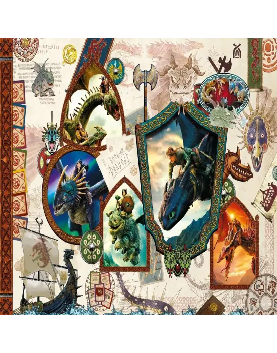 HD 113 HOW TO TRAİN YOUR DRAGON PUZZLE 200 PRÇ