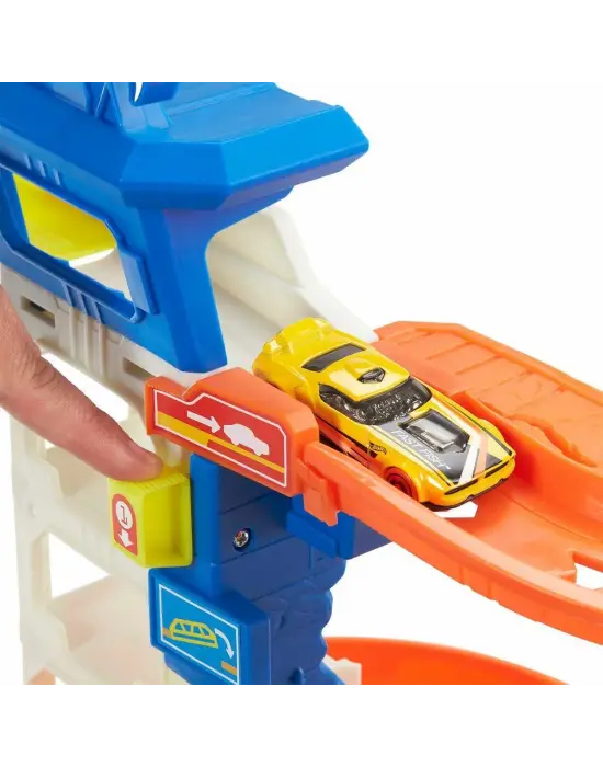 Omarı Mega Araba Yıkama Kulesi - Çocuklar İçin Eğlenceli Oyun Seti