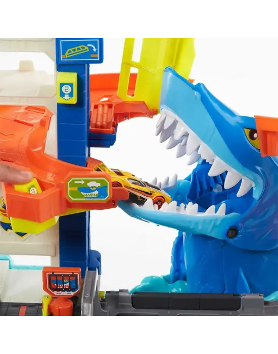 Omarı Mega Araba Yıkama Kulesi - Çocuklar İçin Eğlenceli Oyun Seti