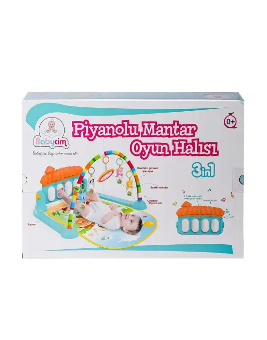 HE0639 BABYCİM MANTAR PİYAONOLU HALI