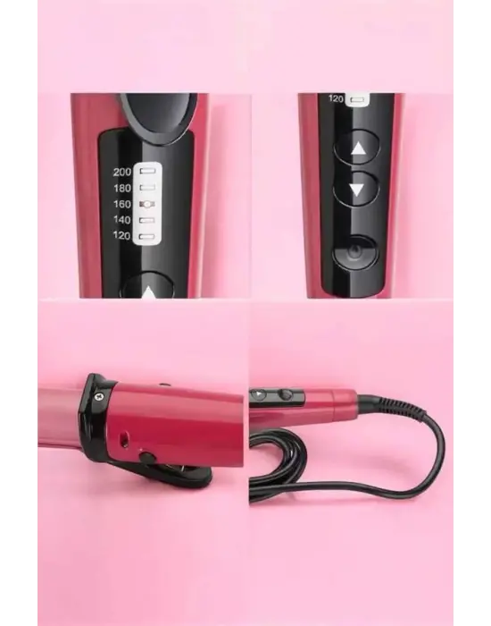 Hem Düzleştirici Hem Maşa Saç Şekillendirici