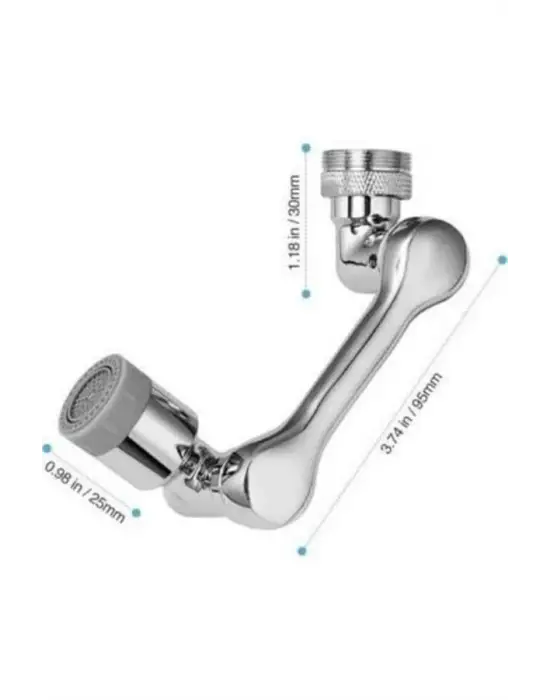 Her Yere Dönebilen Tasarruflu Mutfak Musluk Başlığı Ucu Musluk Ucu Oynar Başlıklı