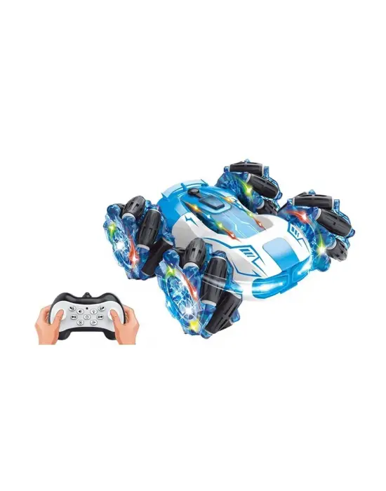 HG4-33 Kumandalı Müzikli Işıklı Drift Stuntu Akrobat Araba -Vardem