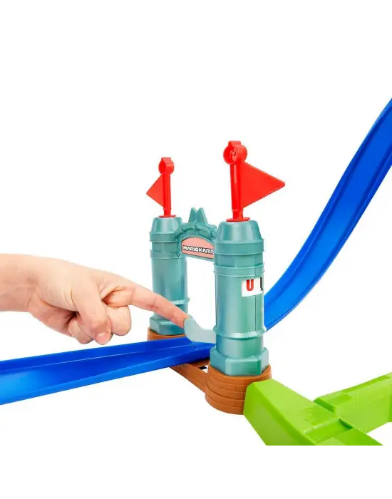 Omarı Mario Kart Keskin Dönüşler Pist Seti - Eğlence Dolu Yarış Heyecanı