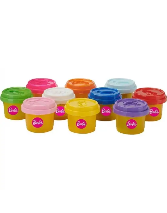 Omarı Parlak Renklerde 10 Adet 30 Gram Oyun Hamuru Seti