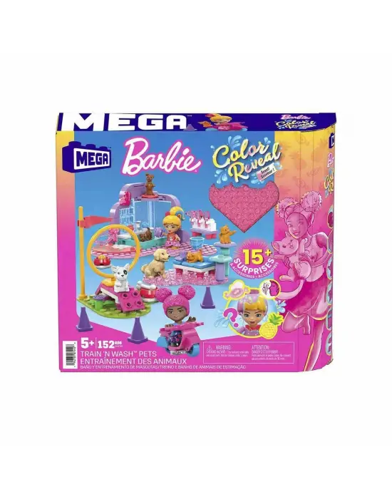 HHP89 MEGA™ Barbie® Color Reveal™ Hayvan Dostu 152 parça