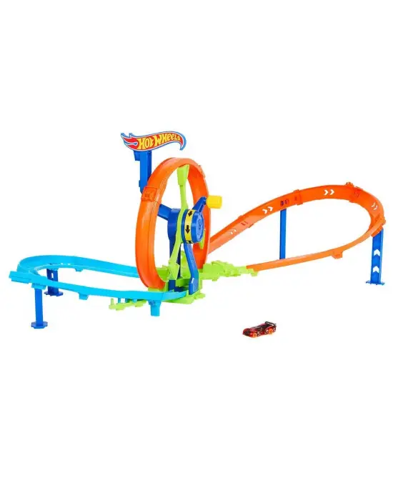 Omarı Hızlı Fırlatma ve Döngü Parkuru Oyun Seti