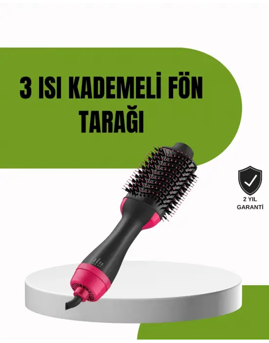 Hızlı Kurutma Ve Hacim Veren Elektrikli Saç Fırçası