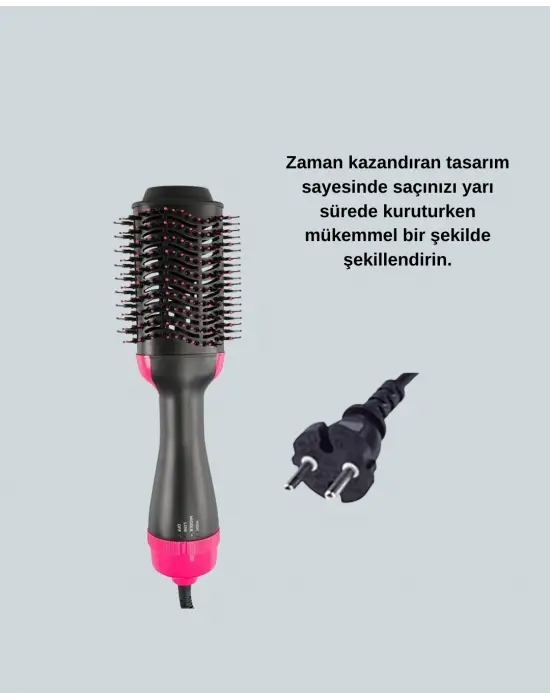 Hızlı Kurutma Ve Hacim Veren Elektrikli Saç Fırçası