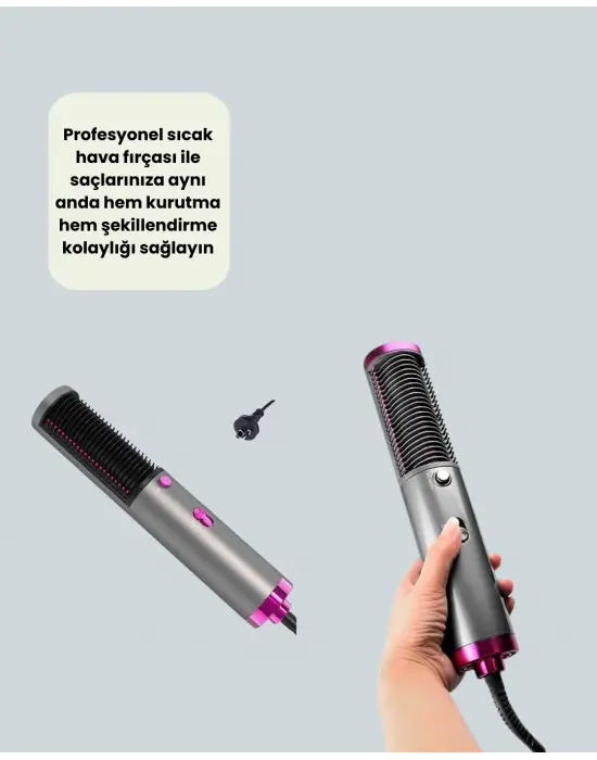 Hızlı Kurutma Ve Parlak Saçlar İçin Profesyonel Fırça