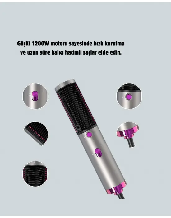 Hızlı Kurutma Ve Şekillendirme İçin Saç Fırçası