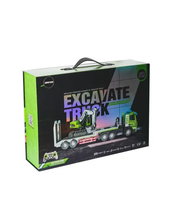 HJ8010 Kumandalı Tır Excavatör  -Gepettoys