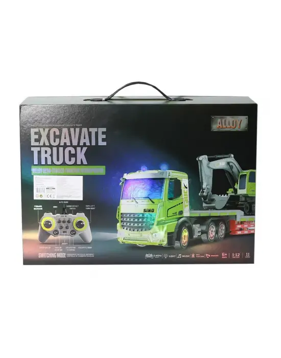HJ8010 Kumandalı Tır Excavatör  -Gepettoys